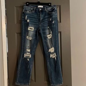 Vervet distressed boyfriend jeans NWOT